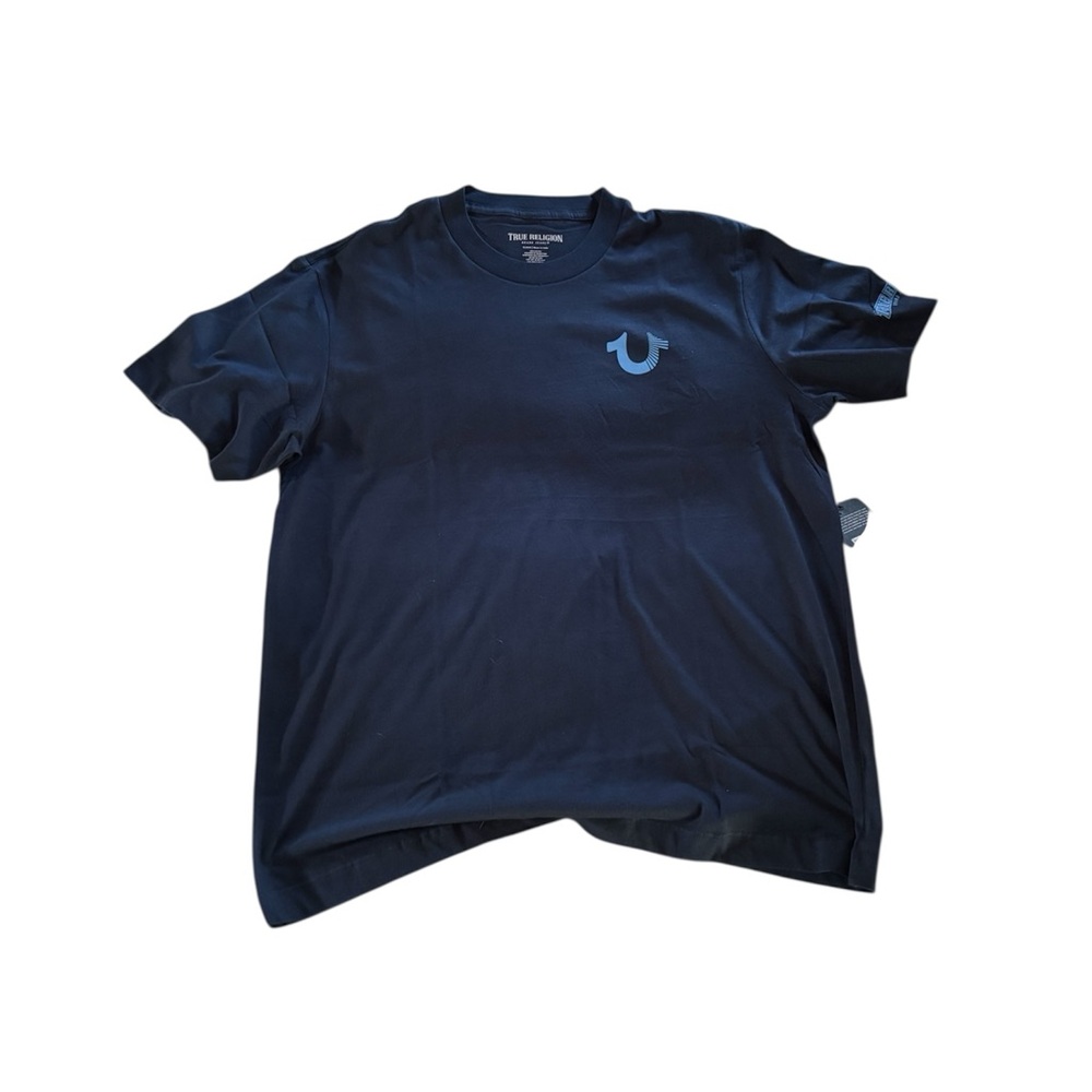 True Religion Blue Short Sleeve Tee